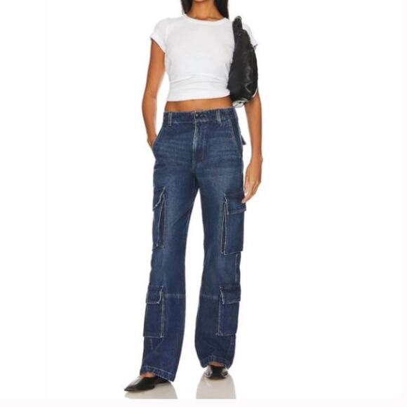 NWT Citizens of Humanity Delena Cargo Jean Pant In Alma 29 - Picture 1 of 9